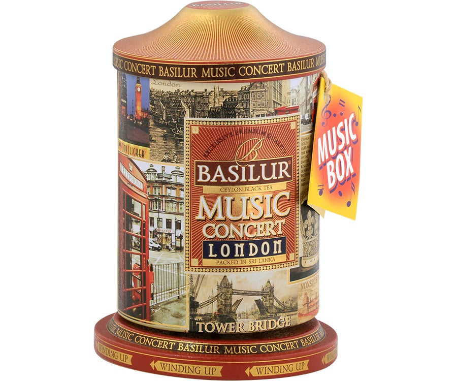 Basilur Tea Music Concert "London" (Pyramid Tea Bags - 2g x 20PTB) - 71261