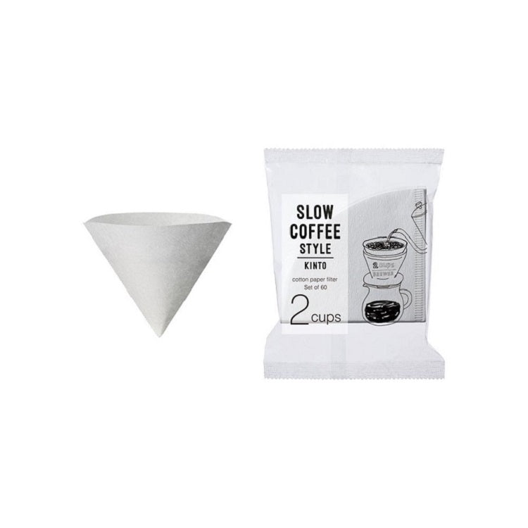 KINTO Scs-02-Cp-60 Cotton Paper Filter 2 Cups - 27633