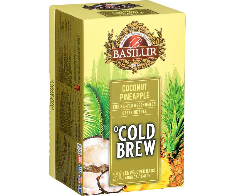 Basilur Tea Cold Brew "Coconut Pineapple" (2g x 20En) - 72093