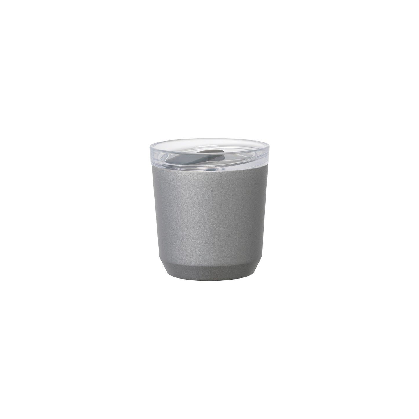 KINTO To Go Tumbler With plug (Silver - 240ml) - 20435