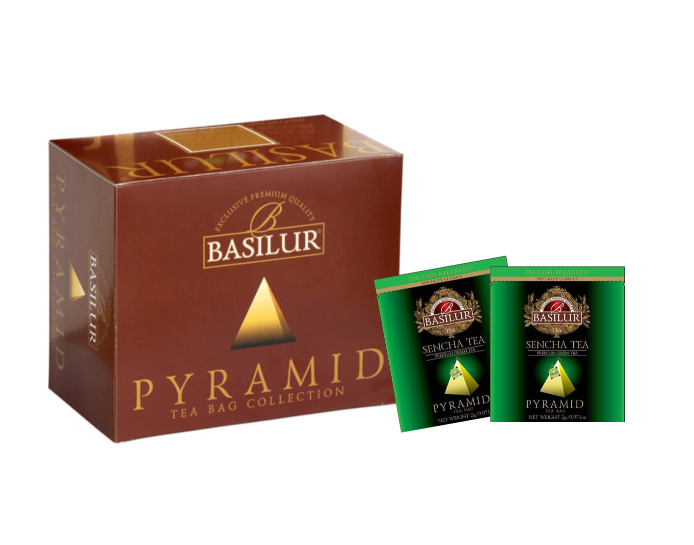 Basilur Tea "Specialty Classics" Sencha (Pyramid - 2g x 50 PTB) - 71071