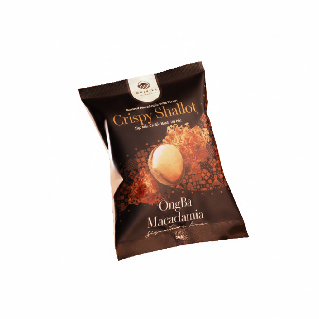 Crispy Shallot Macadamia 30g (Packed)