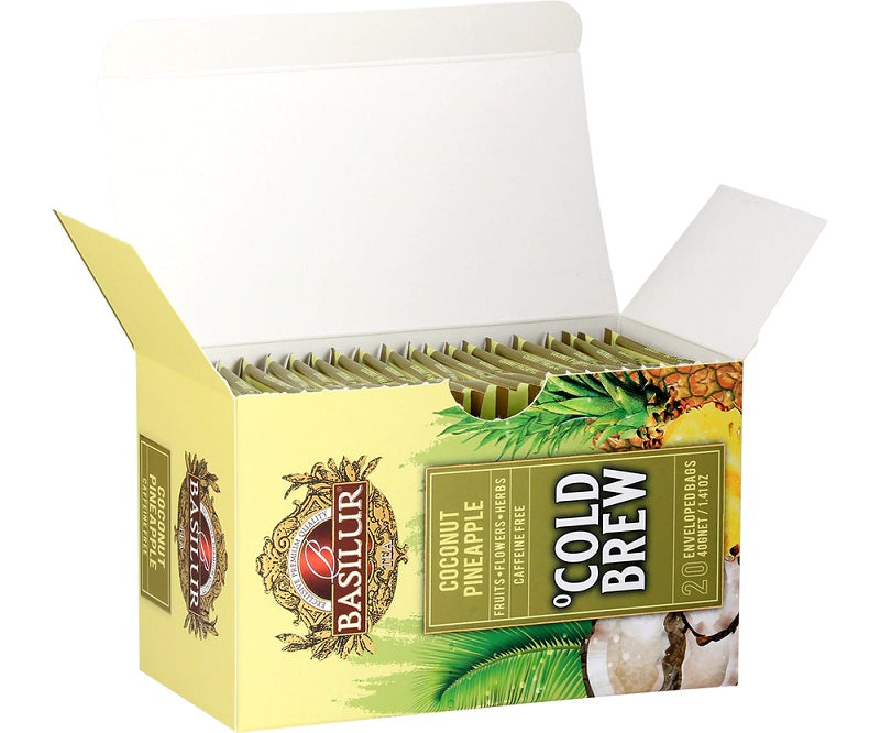 Basilur Tea Cold Brew "Coconut Pineapple" (2g x 20En) - 72093