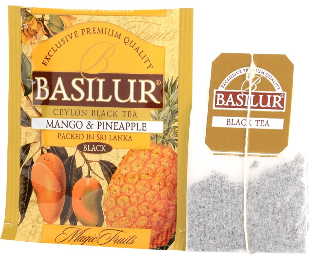 Basilur Tea "Magic Fruits" Mango & Pineapple (Horeca - 2g x 100En) - 70905
