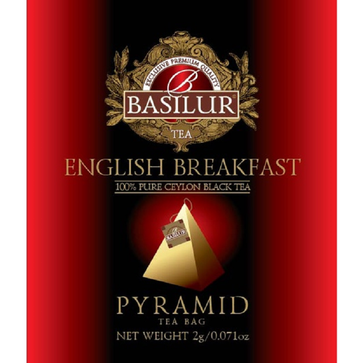 Basilur Tea "Specialty Classics" English Breakfast (Pyramid - 2g x 50 En) - 71073