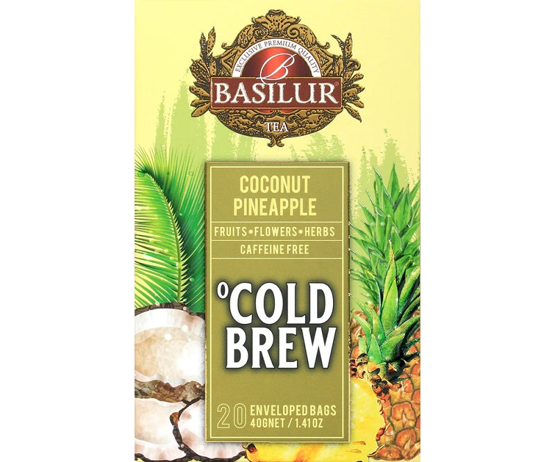 Basilur Tea Cold Brew "Coconut Pineapple" (2g x 20En) - 72093