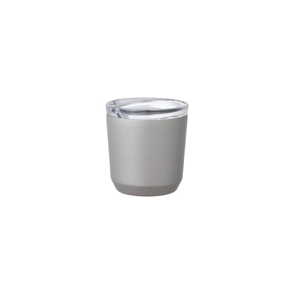 KINTO To Go Tumbler With plug (Silver - 240ml) - 20435