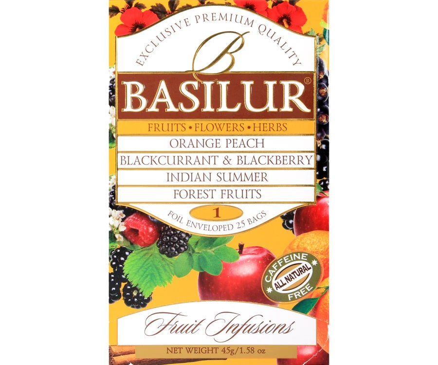 Basilur Tea "Fruit Infusions" Assorted Volume I (1.8g x 25En) - 71629