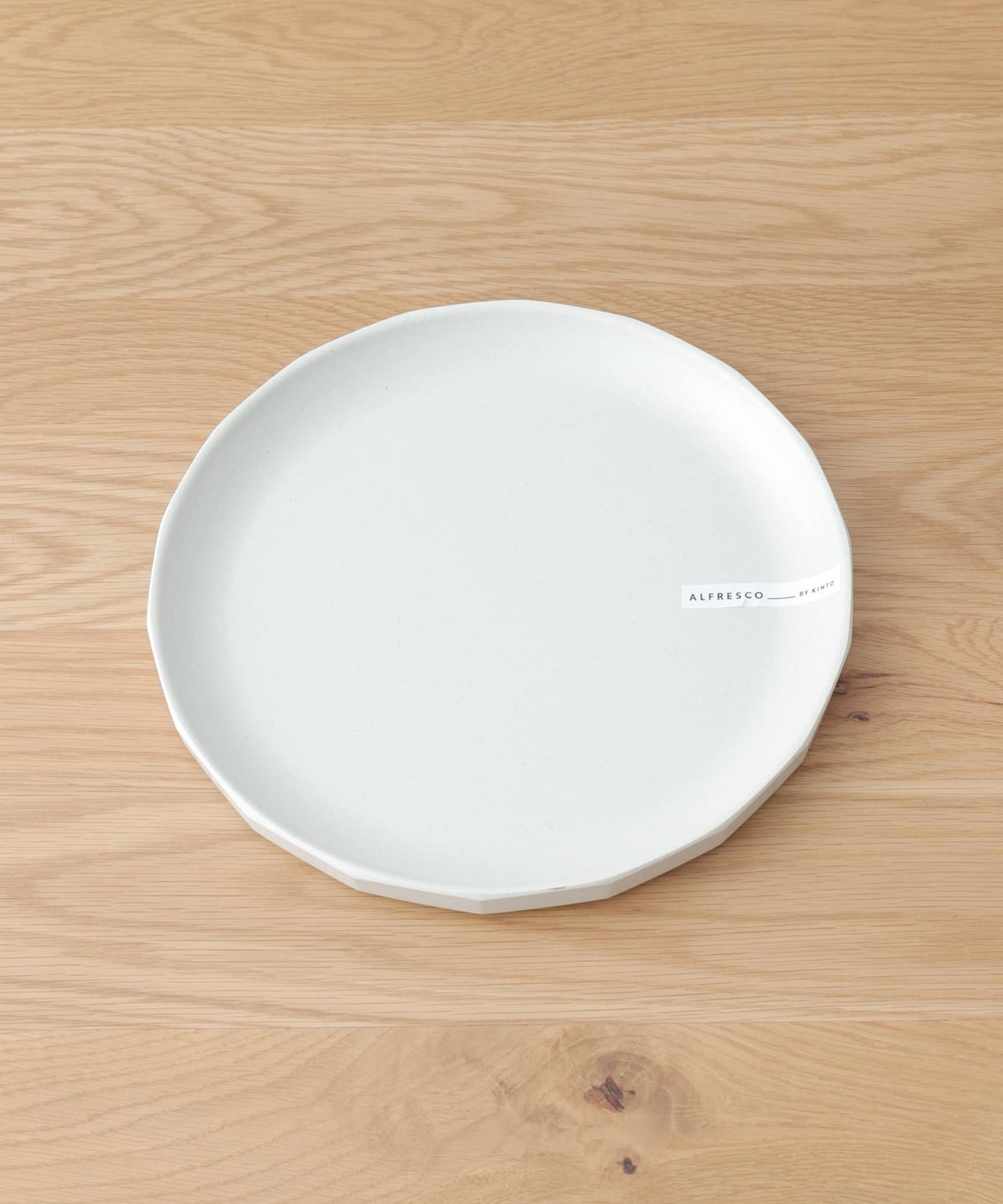 KINTO Alfresco Plate Set Of 4 (Beige - 250mm) - 20714