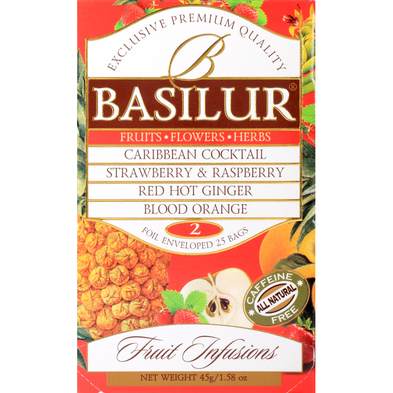 Basilur Tea "Fruit Infusions" Assorted Volume II (1.8g x 25En) - 71630