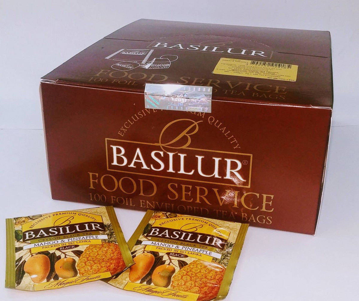 Basilur Tea "Magic Fruits" Mango & Pineapple (Horeca - 2g x 100En) - 70905