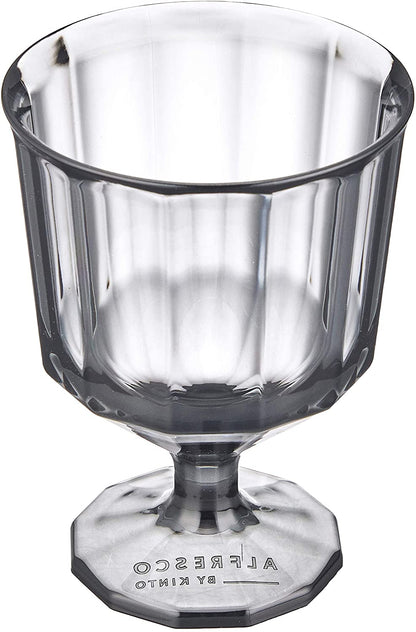 Alfresco Wine Glass Smoke 250ml (Set of 6) - 20737
