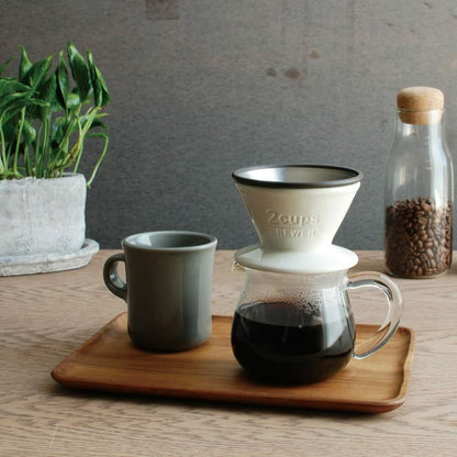 SCS Mug 400ml GRray (Set of 4pcs) - 27640
