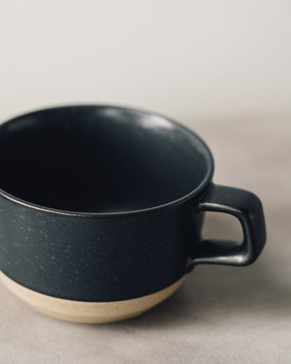 CLK-151 Wide Mug Black (400ml ) - 29528