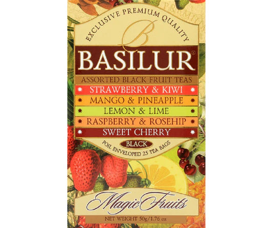 Basilur Tea "Magic Fruits" Assorted (2g x 25En) - 70183