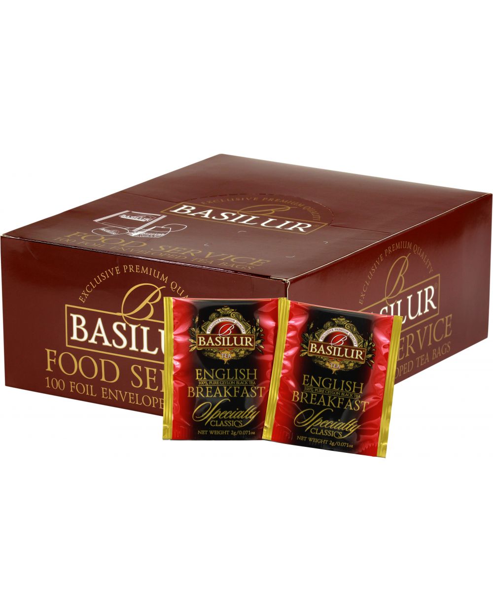 Basilur Tea "Specialty Classics" English Breakfast (Horeca - 2g x 100En) - 70312