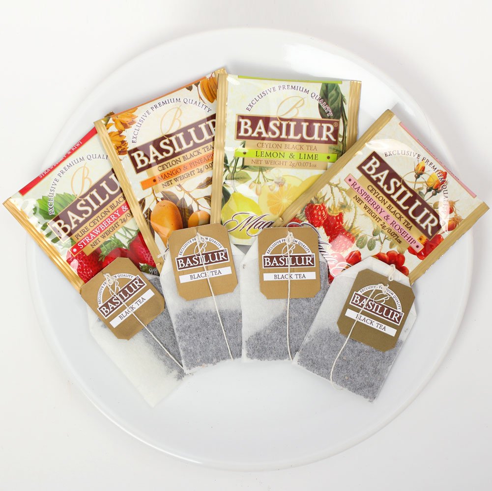 Basilur Tea Book Magic Fruits "Assorted Black Fruit Teas" (32 Tea Bags) - 70331