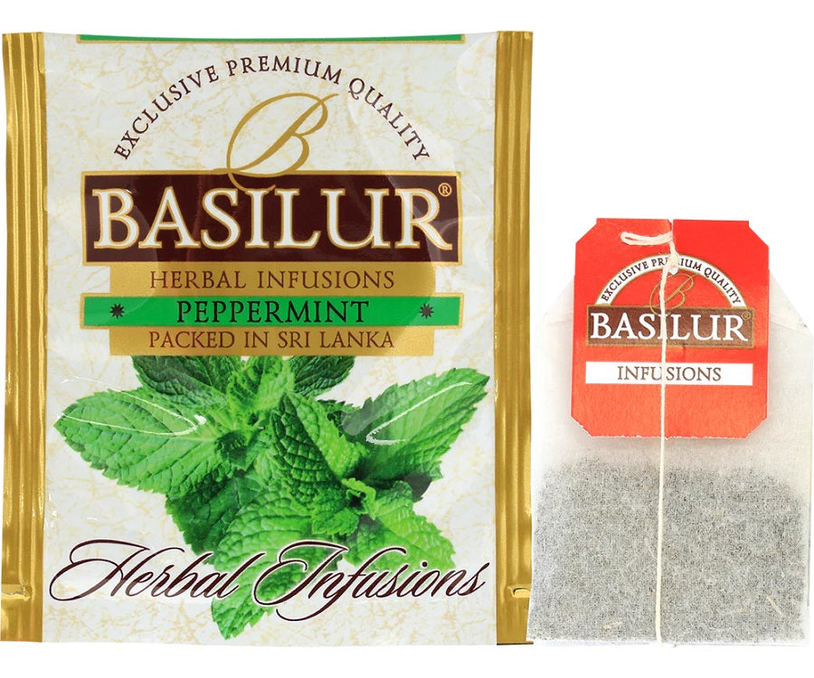 Basilur Tea "Herbal Infusions" Peppermint (Horeca - 1.2g x 100 En) - 70907