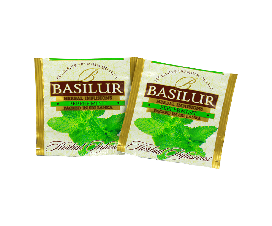 Basilur Tea "Herbal Infusions" Peppermint (Horeca - 1.2g x 100 En) - 70907