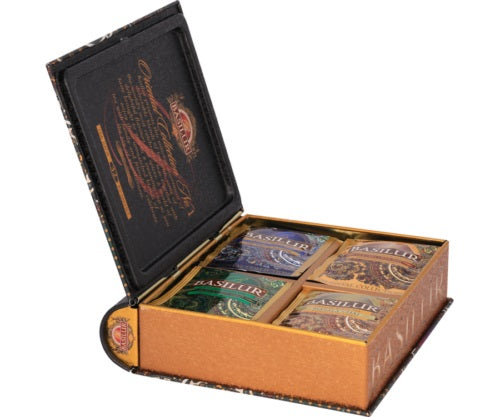 Basilur Tea Book Oriental "Assorted Black & Green Tea" Collection No.1 (32 Tea Bags) - 70969
