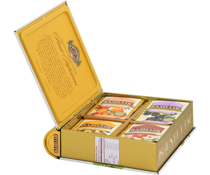 Tea Book Summer Fiesta Assorted "Fruit Infusions" Vol. I (32 Tea Bags) - 71396