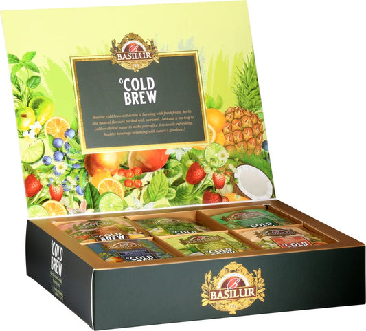 Basilur Tea "Cold Brew" Gift Collection Assorted (10 Tea Bags x 6) - 72150
