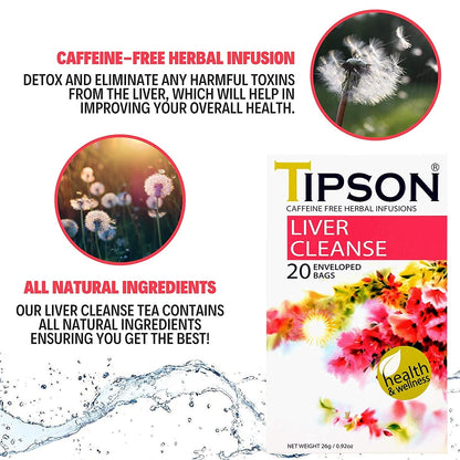 Caffeine Free Herbal Infusions "Liver Cleanse" (1.3g x 20En) - 80171