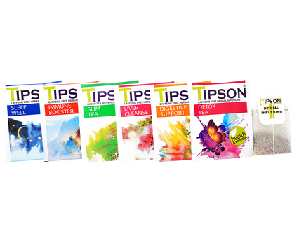 Wellness Assorted Green Tea & Herbal Infusions (1.3g x 60En) - 80248