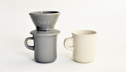 SCS-02-Br Brewer 2 Cups (Gray) - 27630