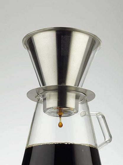 Carat Coffee Dripper and Pot (720ml) *Stainless Steel Filter Included - 21678