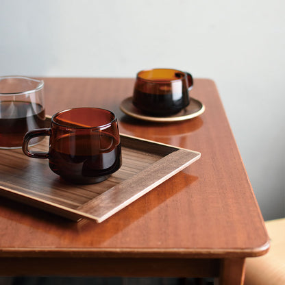 Sepia Mug 340ml Amber (Sets Of 4) - 21741