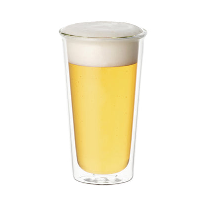 Cast Double Wall Beer Glass (340ml) - 21432
