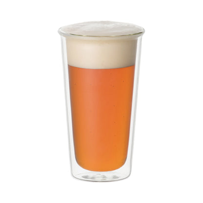 Cast Double Wall Beer Glass (340ml) - 21432