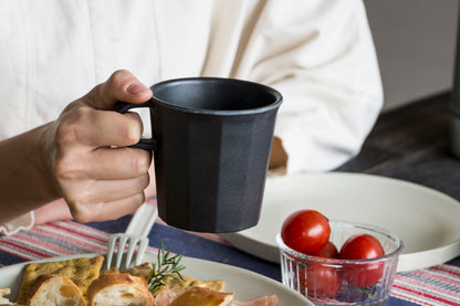 Alfresco Mug Black 300ml (Set of 4) - 20707