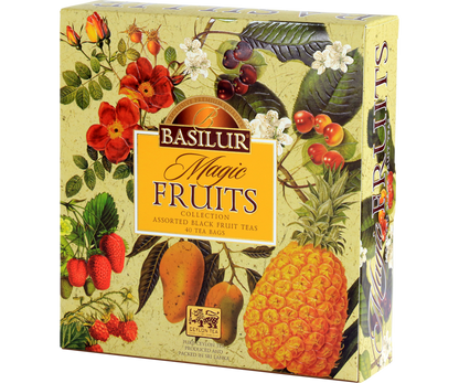 Magic Fruits Collection Assorted "Black Fruit" Teas (10 Tea Bags x 4) - 71560