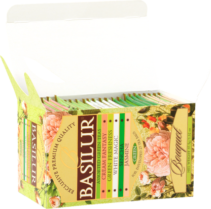 Bouquet Assorted Green Tea (1.5g x 25En) - 70197