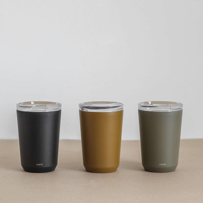 To Go Tumbler With plug Khaki (360ml) - 20444