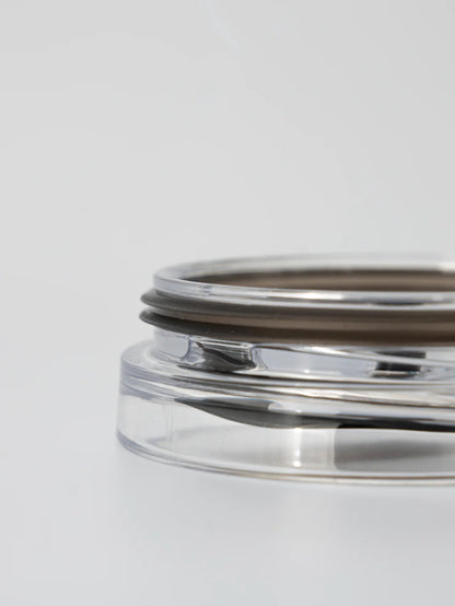 To Go Tumbler With Plug Silver (240ml) - 20435
