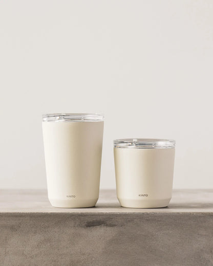To Go Tumbler With Plug White (240ml) - 20431