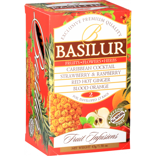 Basilur Tea "Fruit Infusions" Assorted Volume II  (1.8g x 25En) - 71630