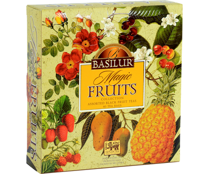 Magic Fruits Collection Assorted "Black Fruit" Teas (10 Tea Bags x 4) - 71560