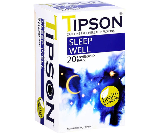 Tipson Caffeine Free Herbal Infusions "Sleep Well" (1.3g x 20En) - 80175