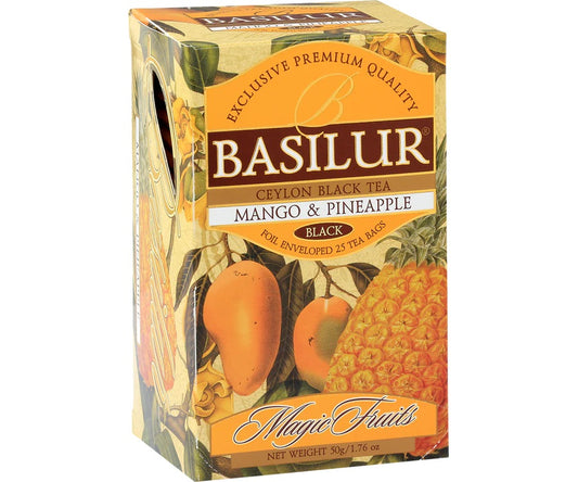 BASILUR TEA "Magic Fruits" Mango & Pineapple (2g x 25En) - 70536