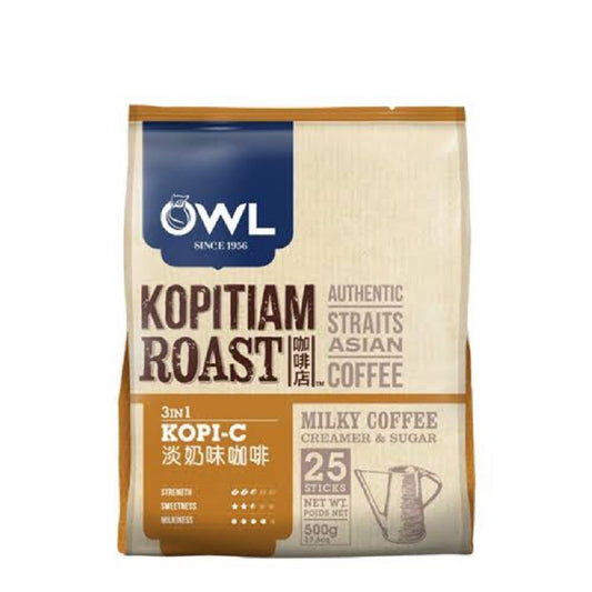 OWL Kopitiam Roast Kopi-C 3-IN-1 Coffee Box (40 Sticks X 20g) - OWKC320