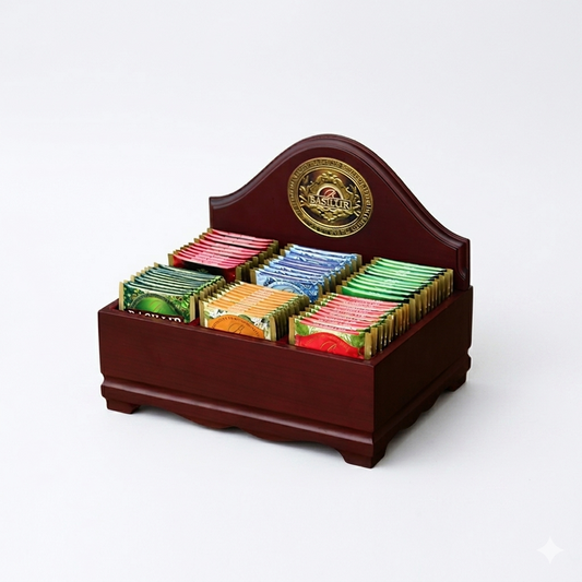 Wooden Presenter 6 assortment Open- 70220