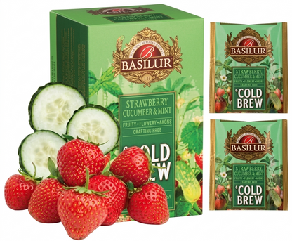 Cold Brew Strawberry Cucumber and Mint- 72122