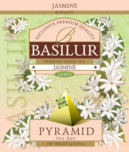 Bouquet "Jasmine" Green Tea (2g x 50Pyramid Tea Bags) - 71078