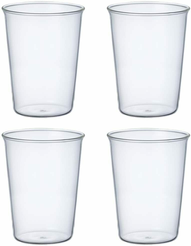 KINTO Cast Iced Tea Glass 350ml (Set of 4) - 8431