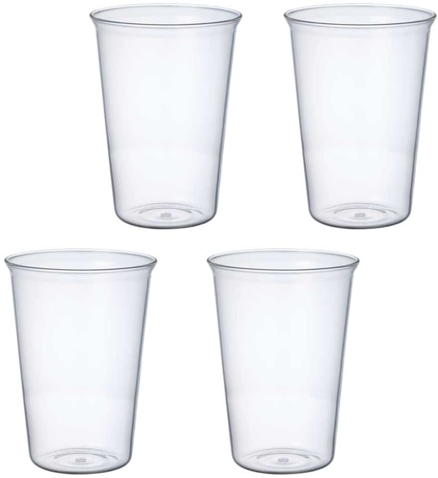 KINTO Cast Beer Glass 430ml (Set of 4) - 8432