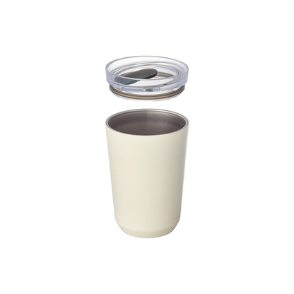 To Go Tumbler With Plug White (360ml) - 20441